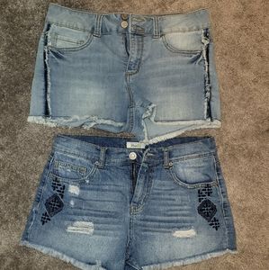 Jean shorts